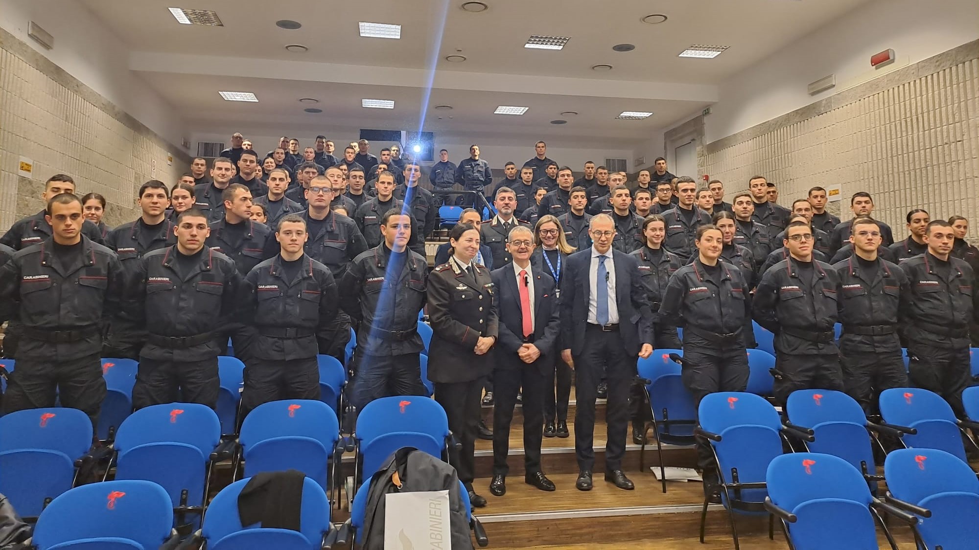 Anas fa scuola agli Allievi Carabinieri