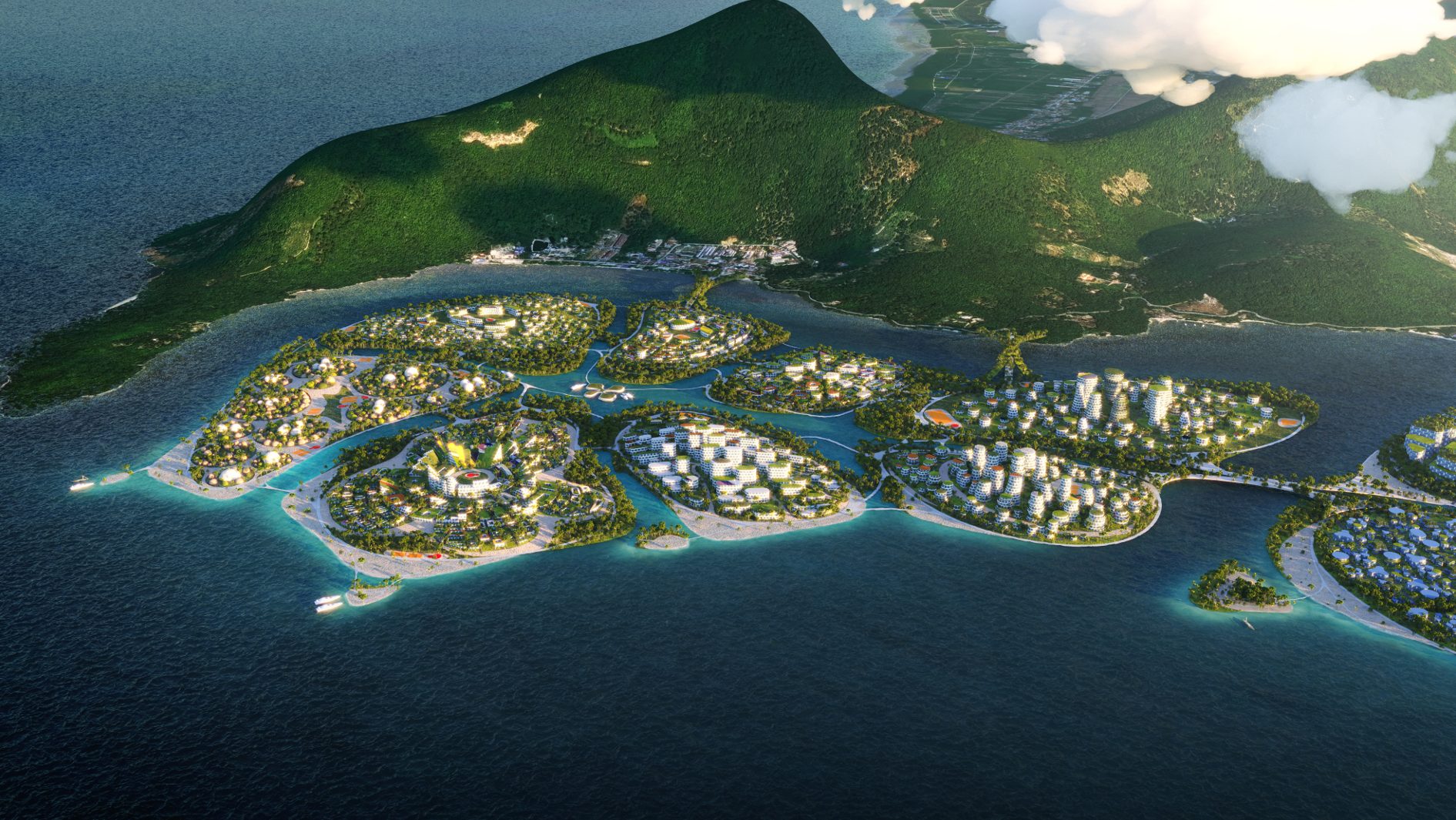 BiodiverCity: una città a forma di fiore in Malesia