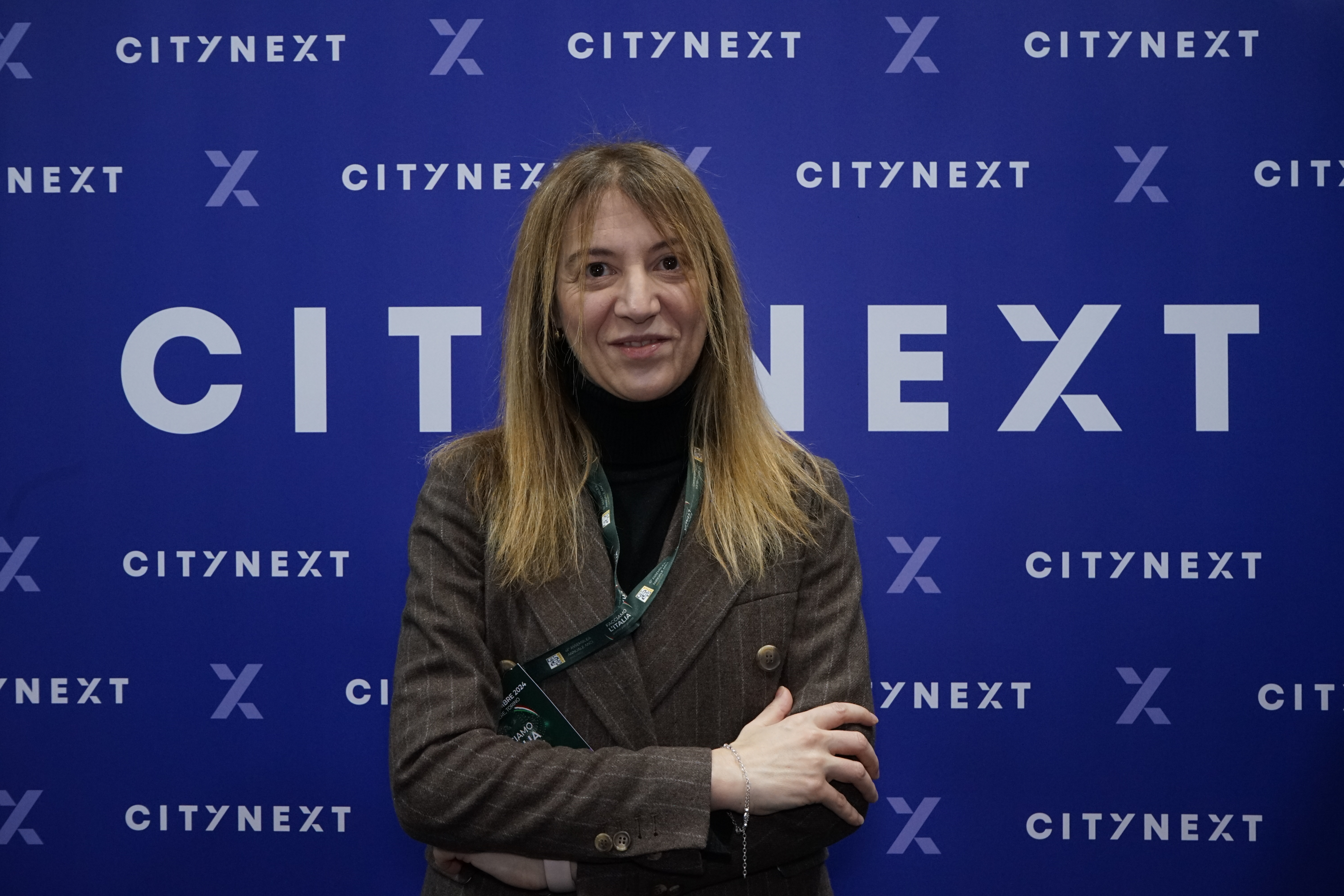 Il panel sul Taser curato da CityNext a ANCI Torino, intervento di Adele Morelli